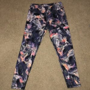 Betsey Johnson multicolored leggings size L